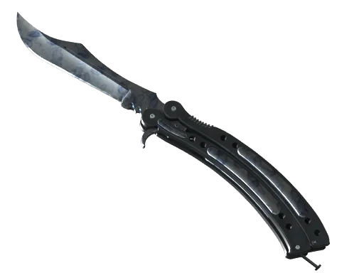 Stained Butterfly Knife